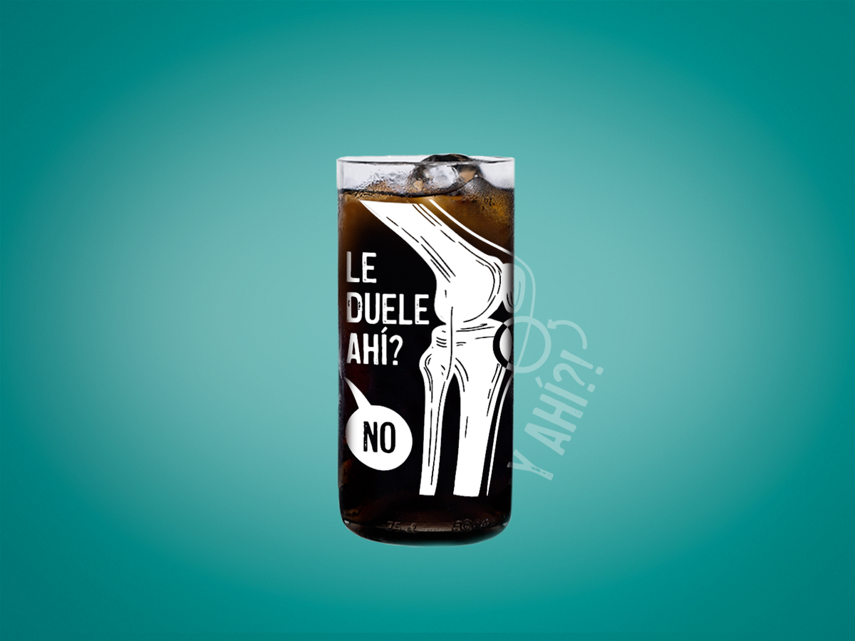 Kinesiólogos - Juego de 6 Vasos de 500 ml
