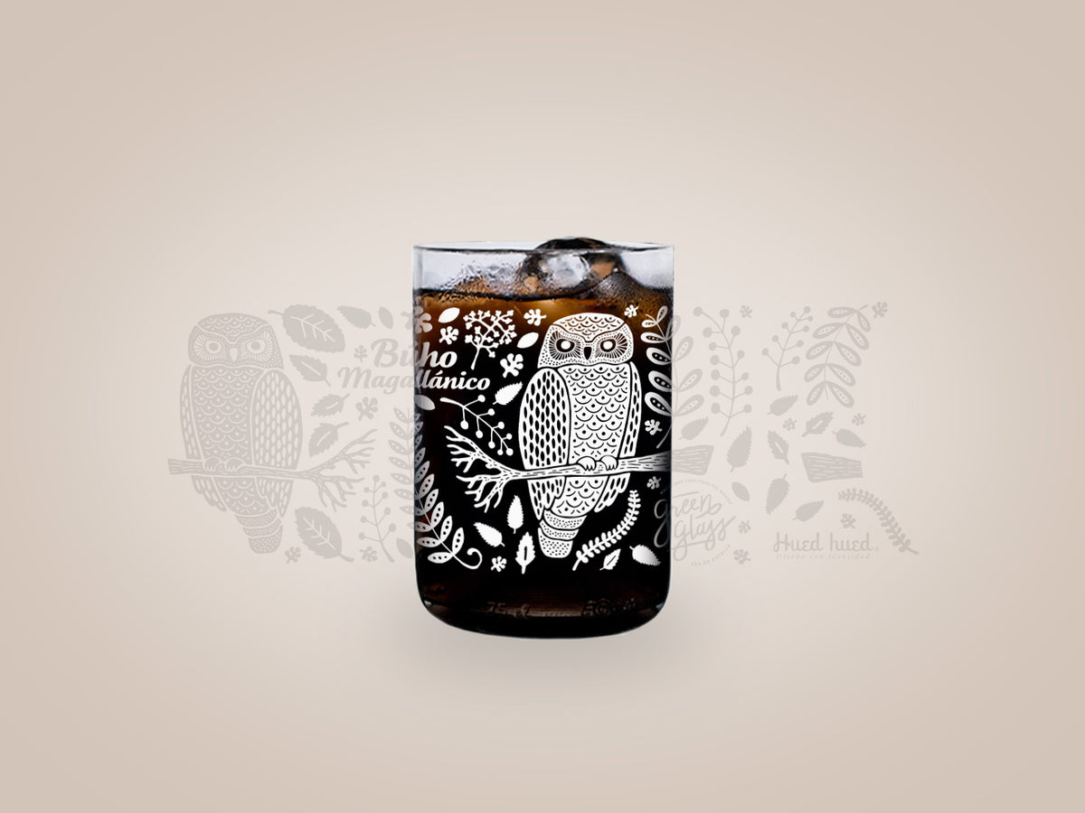 Aves de Chile - Juego de 4 Vasos - 330 ml