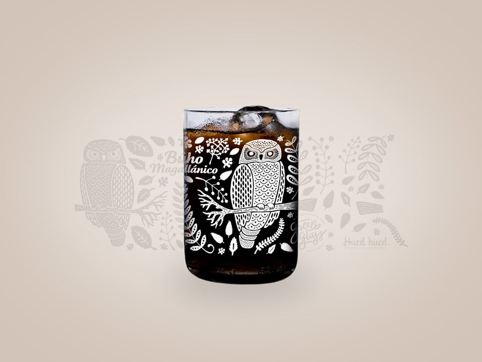 Aves de Chile - Juego de 4 Vasos - 330 ml