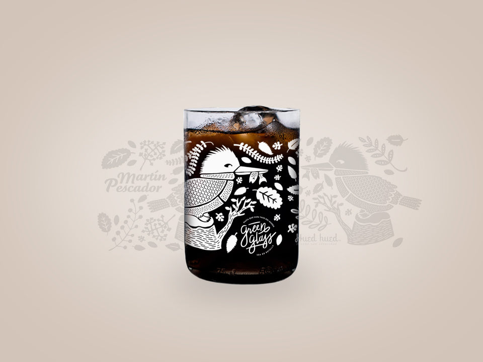 Aves de Chile - Juego de 4 Vasos - 330 ml
