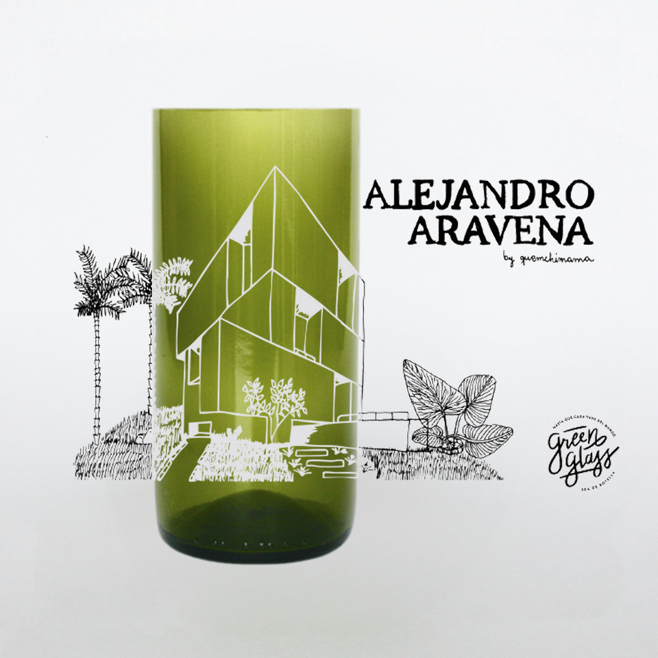 Arquitectura Lover - Juego de 6 Vasos de 500ml