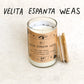 Velita Espanta Weas - Aroma Vainilla - Transparente