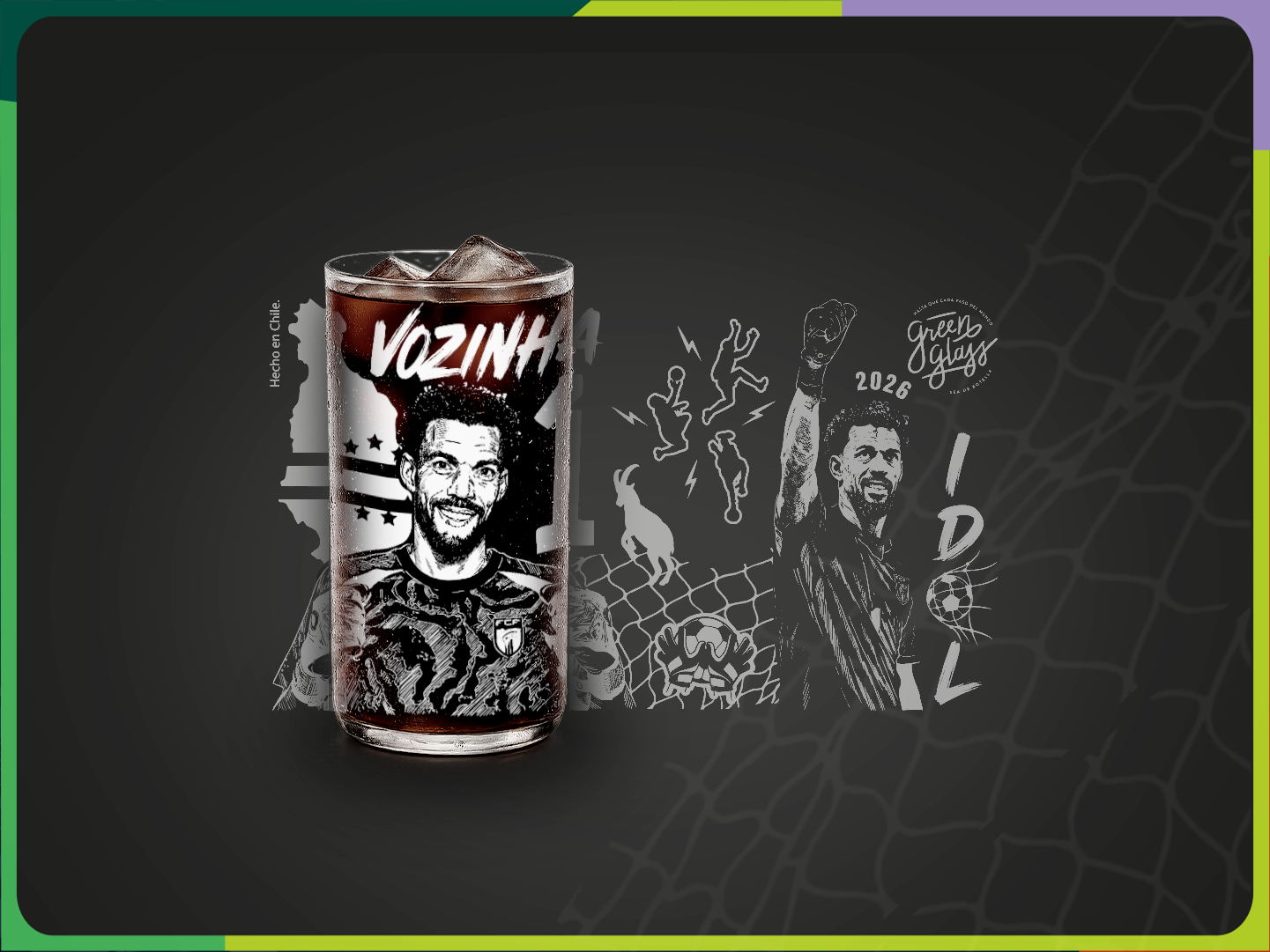 GOAT GLASS: THE PROMISES - Juego de 6 Vasos