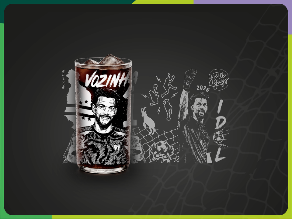 Vaso Vozi GOAT GLASS: THE PROMISES Color Transparente 500 ml