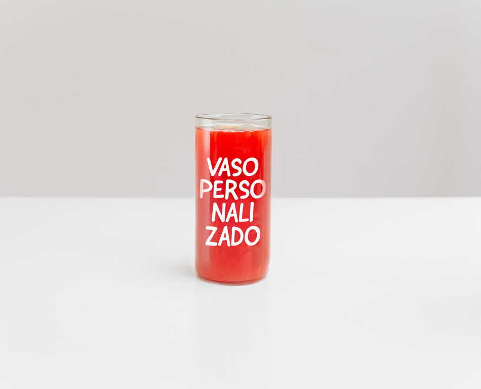 Vaso Green Glass En Caja Regalo Corporativo Premium