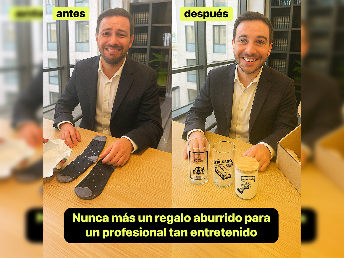 Abogados - Juego de 6 Vasos - 500 ml