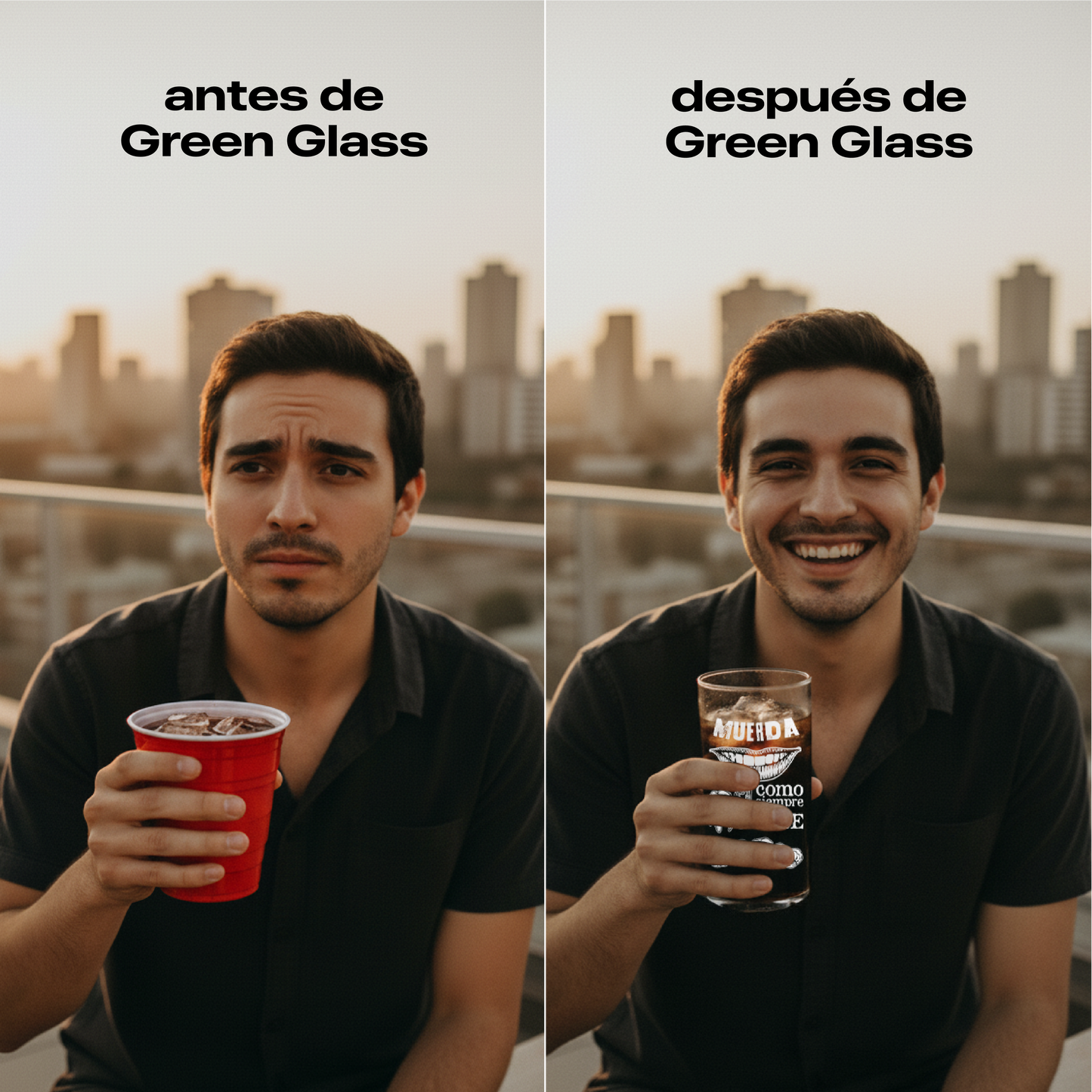 Dentistas - Juego de 6 Vasos de 500 ml