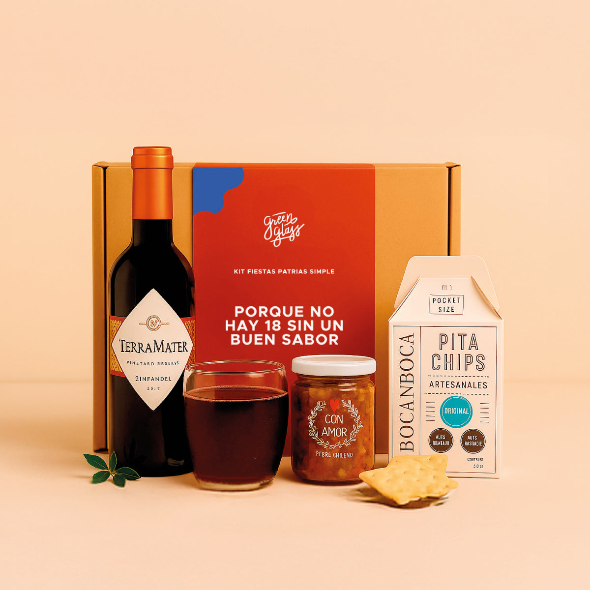 Kit Fiestas Patrias Simple Regalo Corporativo