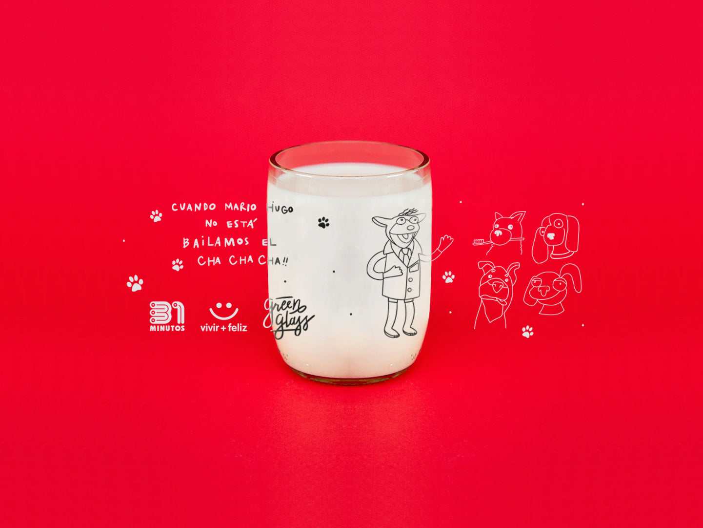 Pack Estudio 31 Minutos - Juego de 6 Vasitos 200 ML