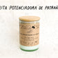Velita Potenciadora de Patrañas - Aroma Vainilla - Transparente