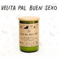 Velita Pal Buen Sexo - Aroma Vainilla - Verde