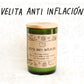 Velita Anti Inflación - Aroma Vainilla - Verde