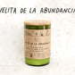 Velita de la Abundancia - Aroma Vainilla - Verde