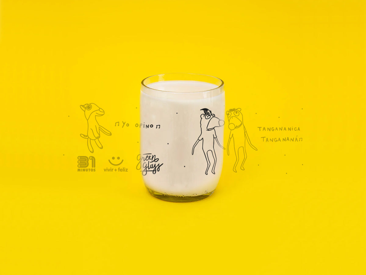 Vaso Tangananica-Tangananá y Yo opino de  31 minutos - 200ml