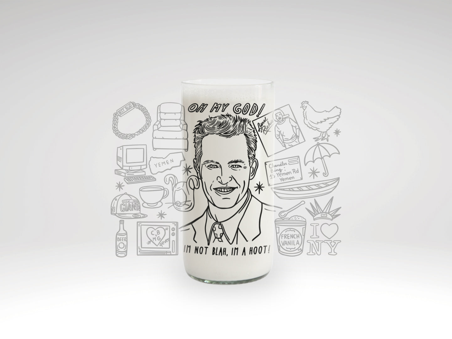 I'll be There For You - Juego de 6 Vasos