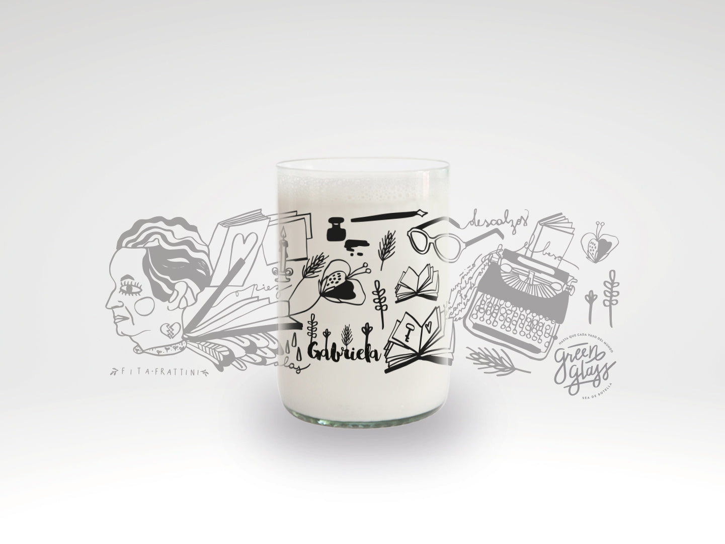 Brindemos por Ellos -  Juego de 4 Vasos - 330 ml