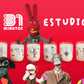 Pack Estudio 31 Minutos Juegos de 6 Vasitos 200 Ml