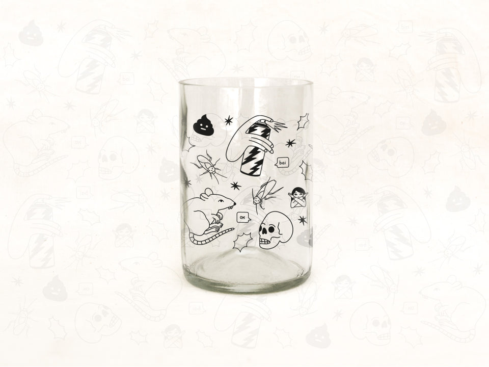 Velita Espanta Weas - Aroma Vainilla - Transparente