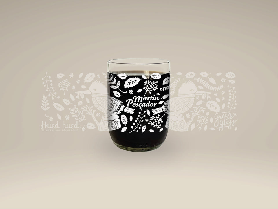 Aves de Chile Mini - Juego de 4 Vasos - 200 ml