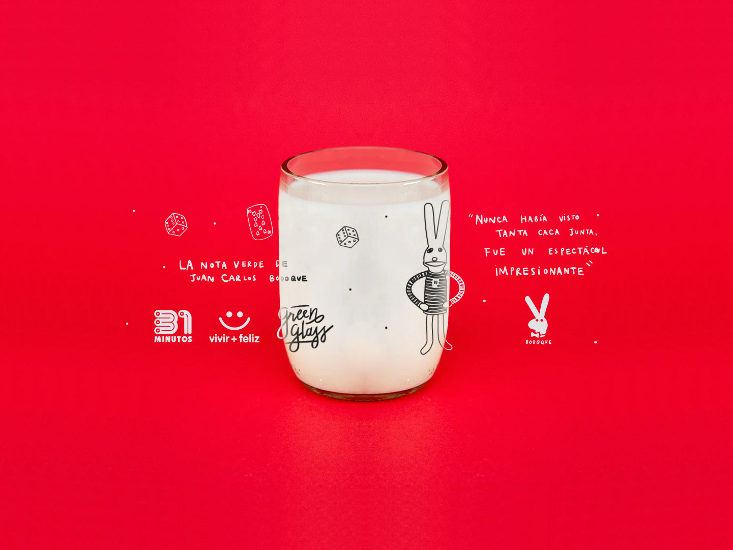 Pack Estudio 31 Minutos - Juego de 6 Vasitos 200 ML