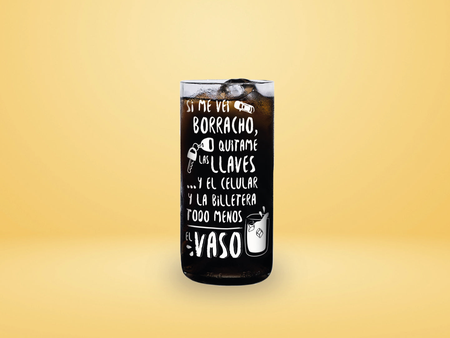 Piscoleros  - Juego de 6 Vasos - 500 ml