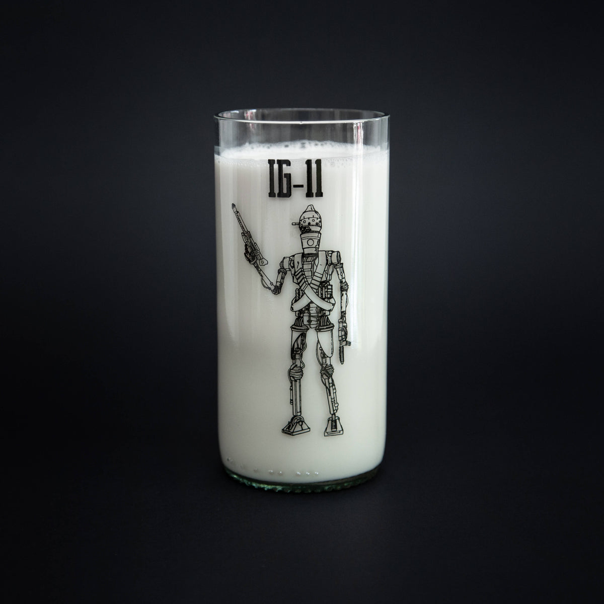 IG - 11 - Mandalorian 2 Vasos Green Glass