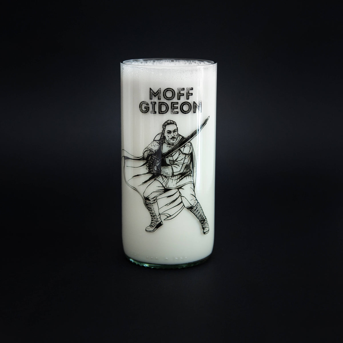 MOFF GIDEON - Mandalorian 2 Vasos Green Glass