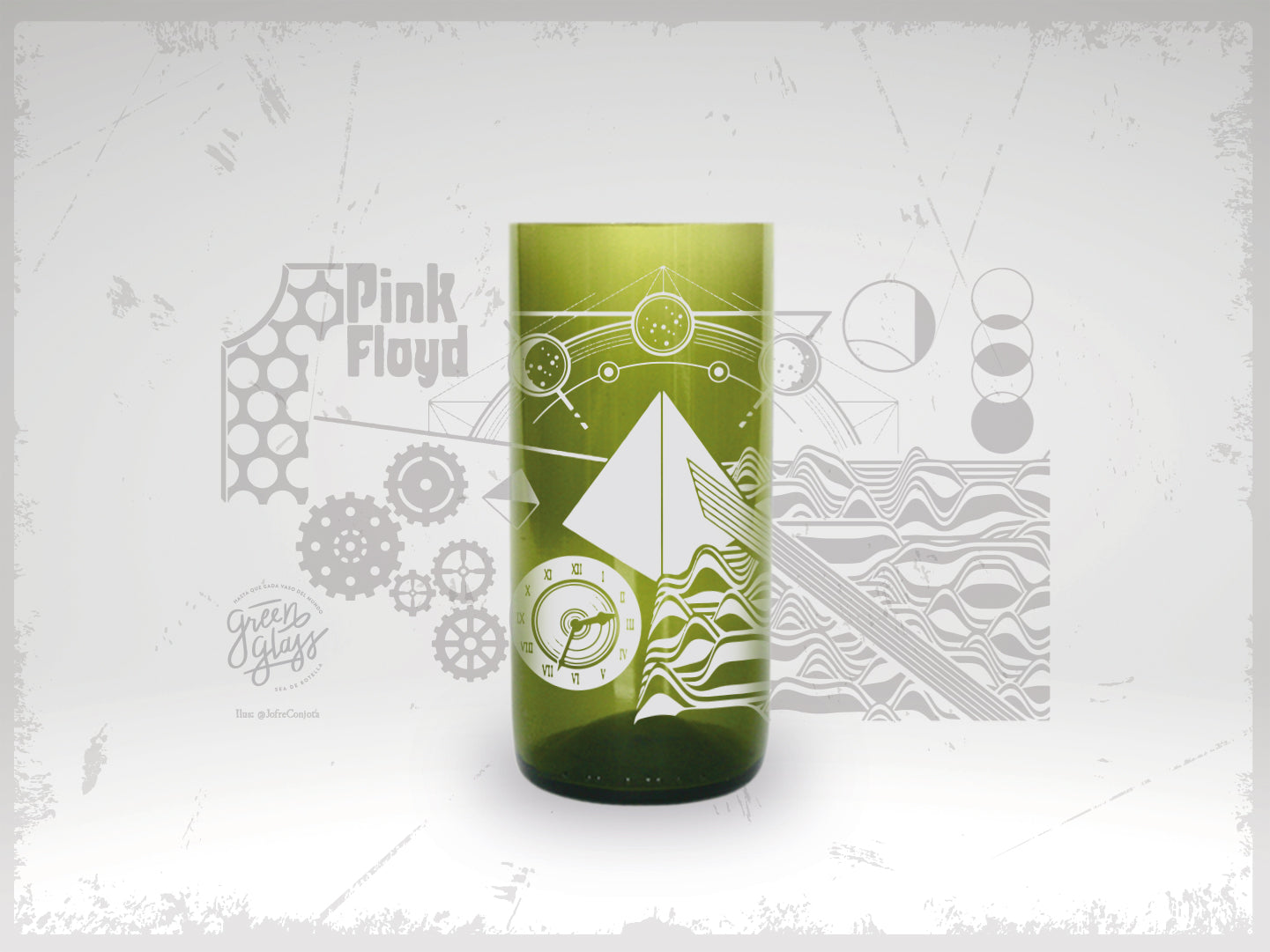 Bandas Icónicas - Juego de 6 Vasos - 500 ml