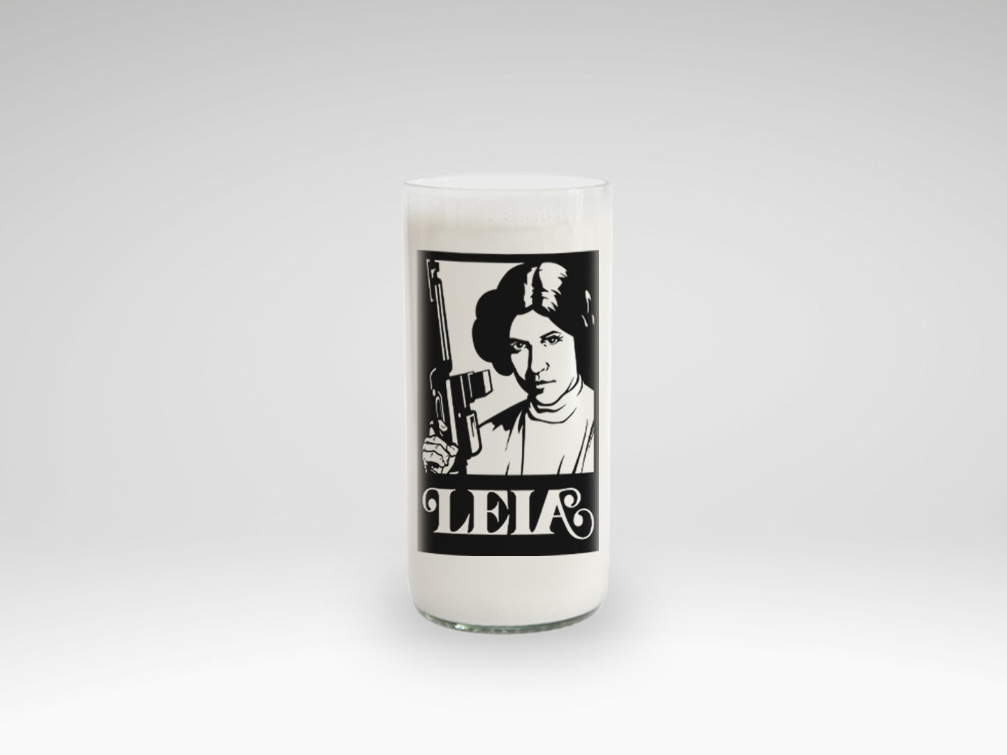 Vaso Princesa Leia Organa de Star Wars New Hope - transparente 500ml