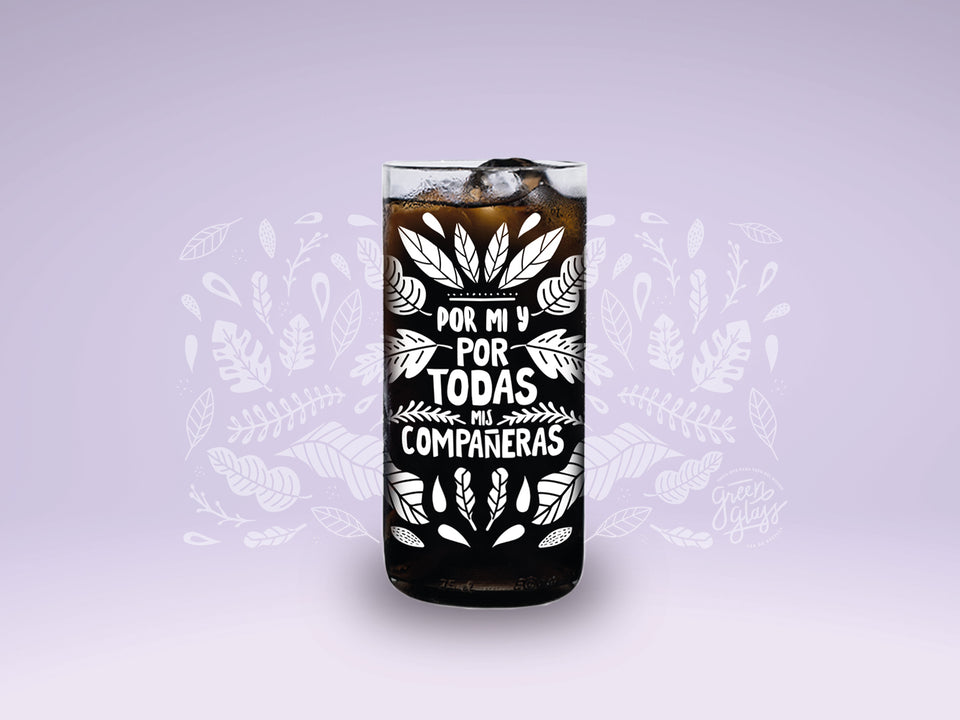 Vasos Feministas Girl Power - Juego de 6 Vasos - 500 ml