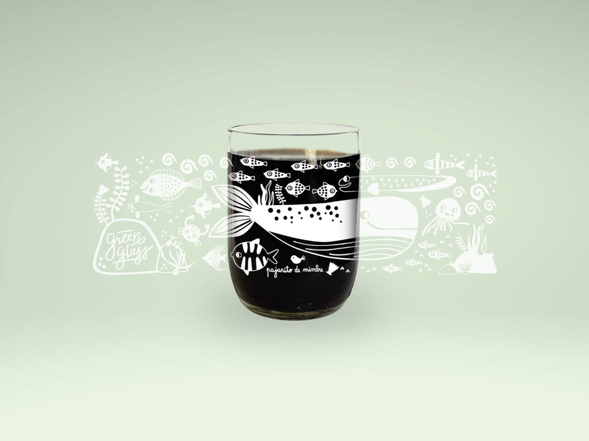 Vaso del Mar Profundo color transparente 200ml