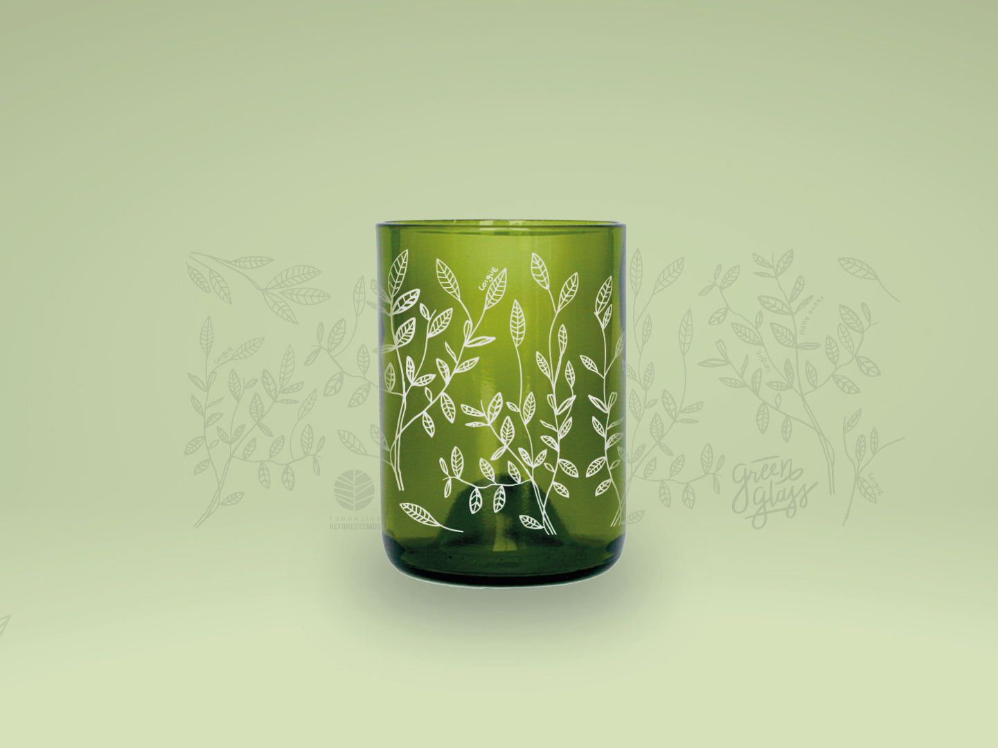 Reforestemos - Juego de 4 Vasos - 330 ml