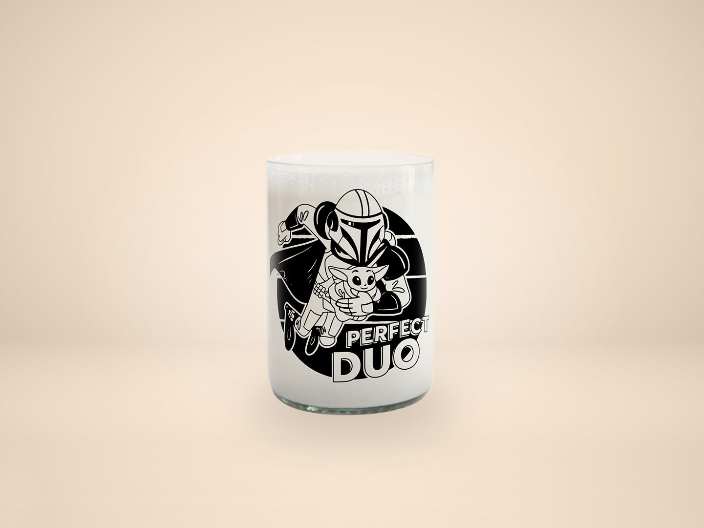 Vaso perfect duo de Star Wars - Grogu color transparente 330ml