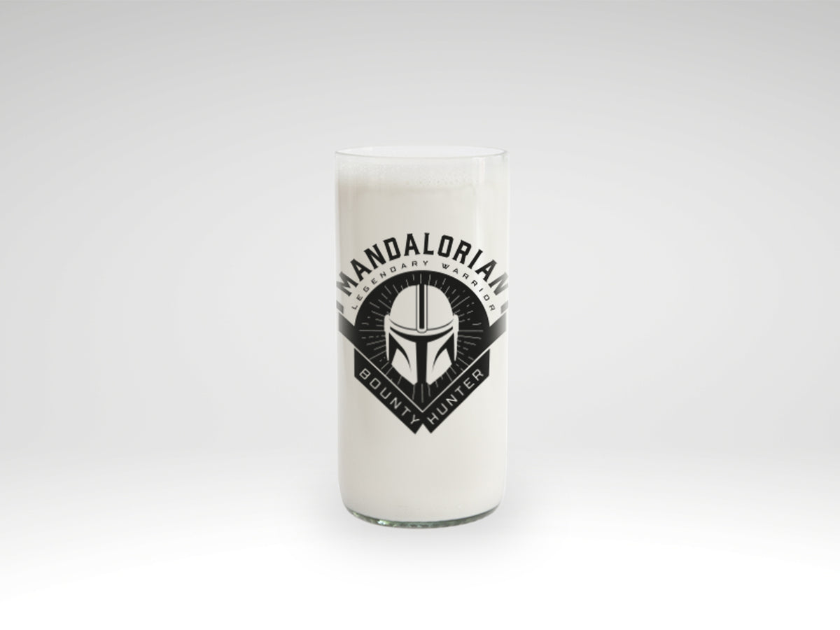 Vaso Bounty Hunter de la serie Mandalorina 1 color transparente 500ml