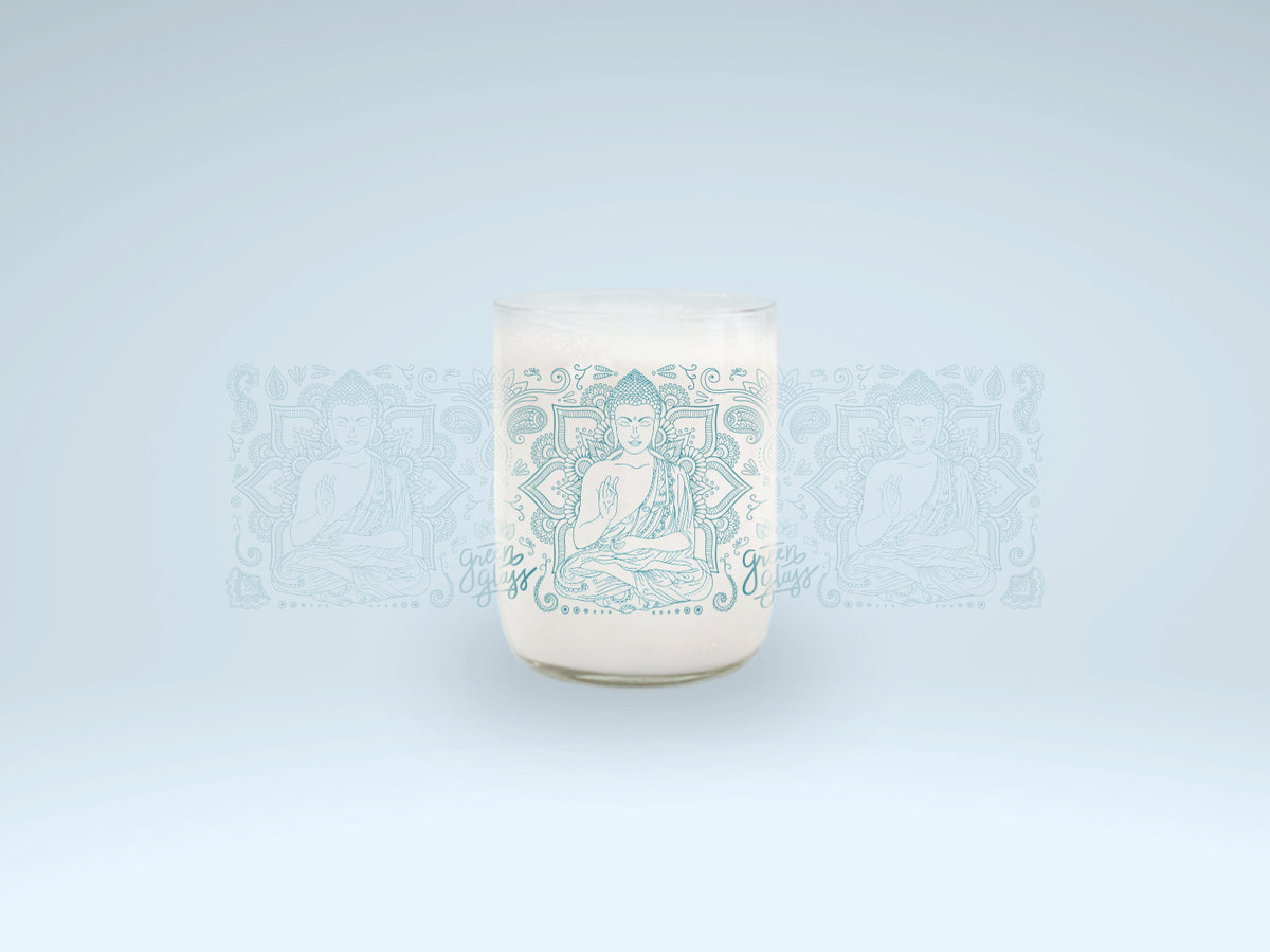 Vaso Buda (iluminación) de la religión Budista color Tranaparente 200ml
