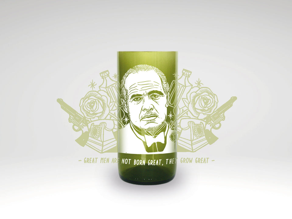 EL PADRINO - Vasos Cinéfilos Green Glass