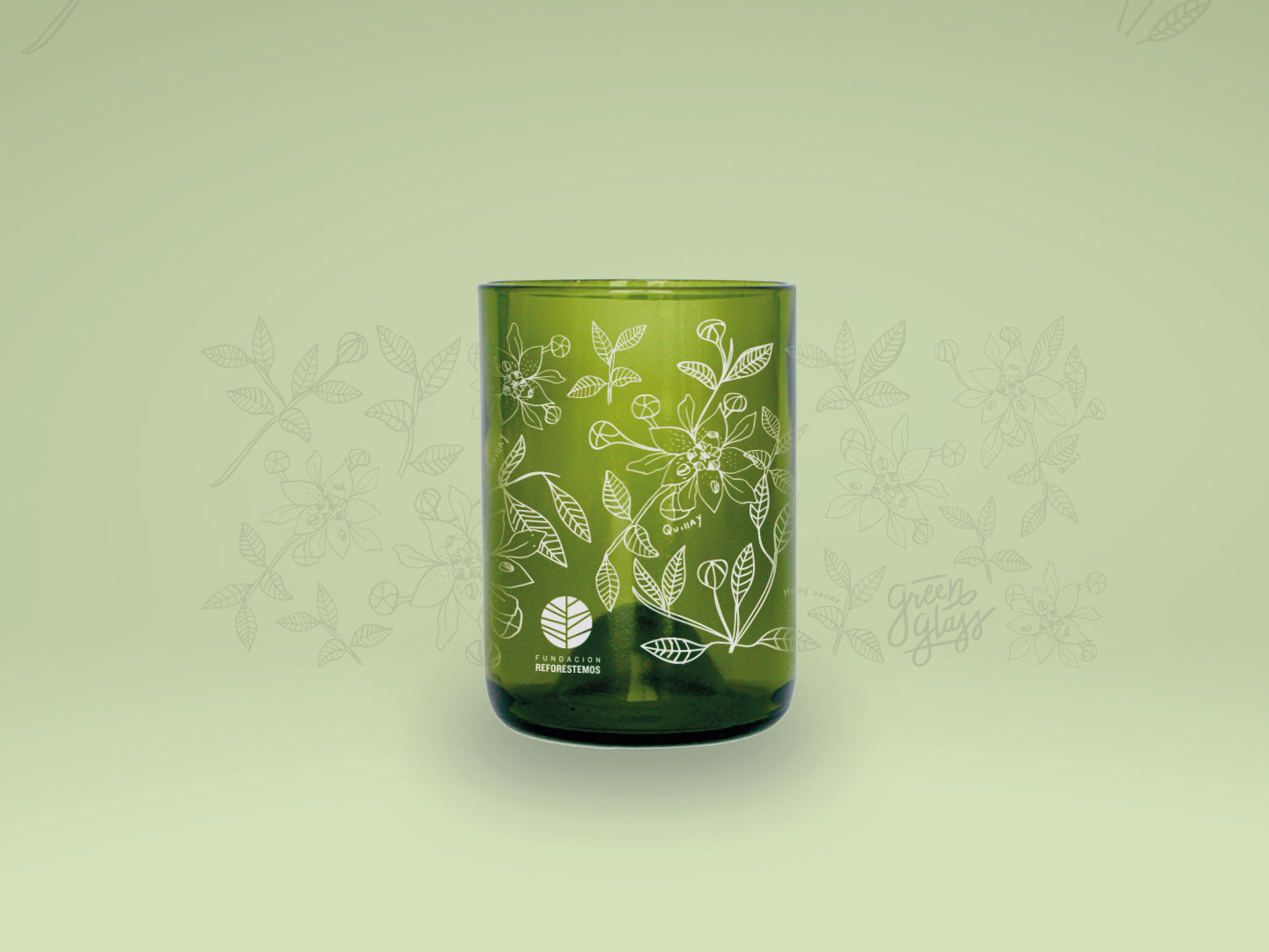 Reforestemos - Juego de 4 Vasos - 330 ml