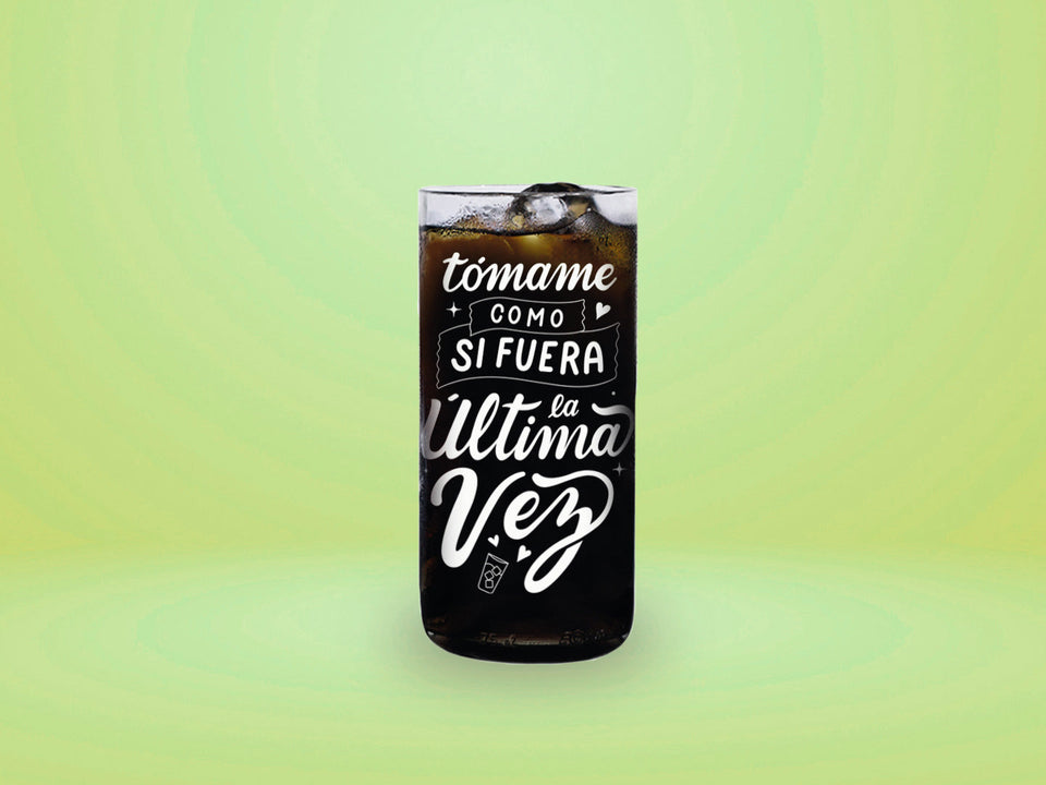 TOMAME COMO SI FUERA ... - Hoy Me Lanzo Vasos Green Glass