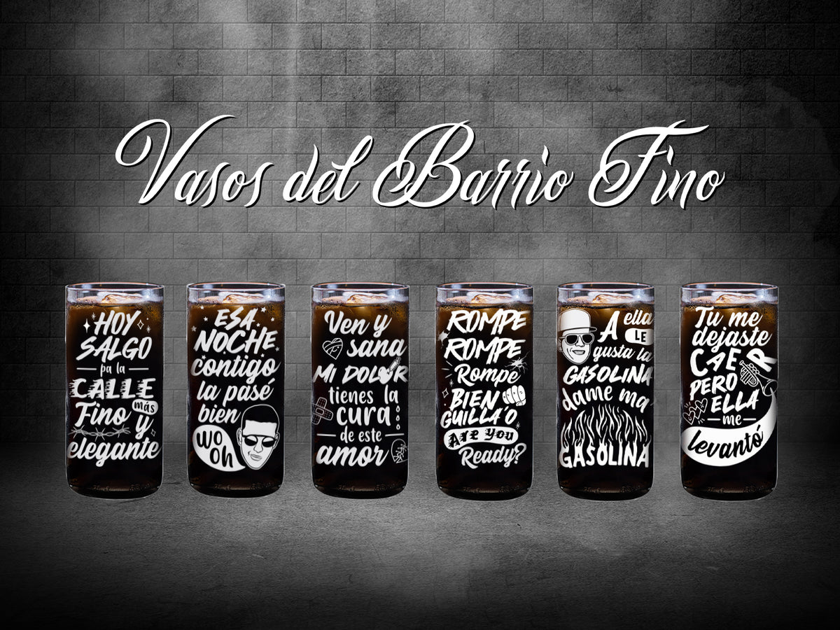 BARRIO FINO - JUEGO DE 6 VASOS - 500 ml