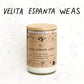 Velita Espanta Weas - Aroma Vainilla - Transparente